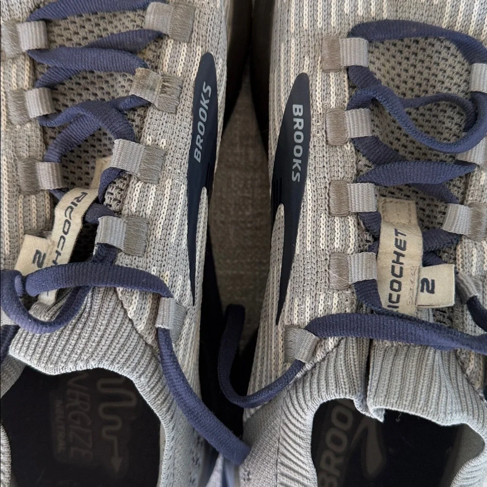 Brooks Sneakers Ricochet 2 'Grey Blue' Running Sneakers Men's Size 8